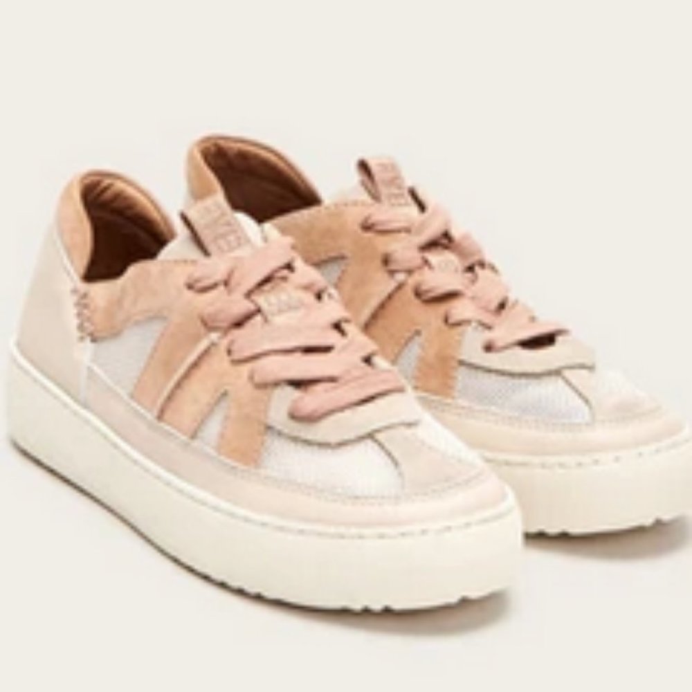 Women's Sneaker Frye 10 Webster Overlay Low Lace
